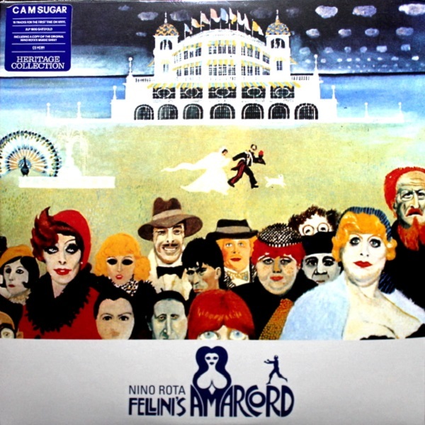 Саундтрек Universal US Саундтрек - Amarcord (Nino Rota) (Black Vinyl 2LP)