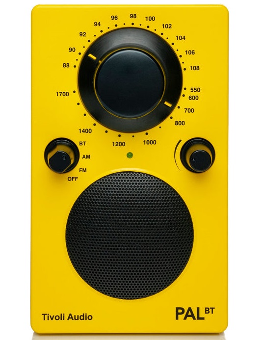 Аналоговые Радиоприемники Tivoli Audio PAL BT Yellow домашняя аудиосистема audio pro drumfire d 2 grey