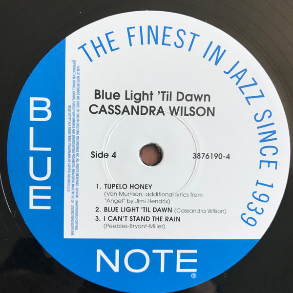 Джаз Blue Note WILSON CASSANDRA - Blue Light Til Dawn (2Винил) - фото 2