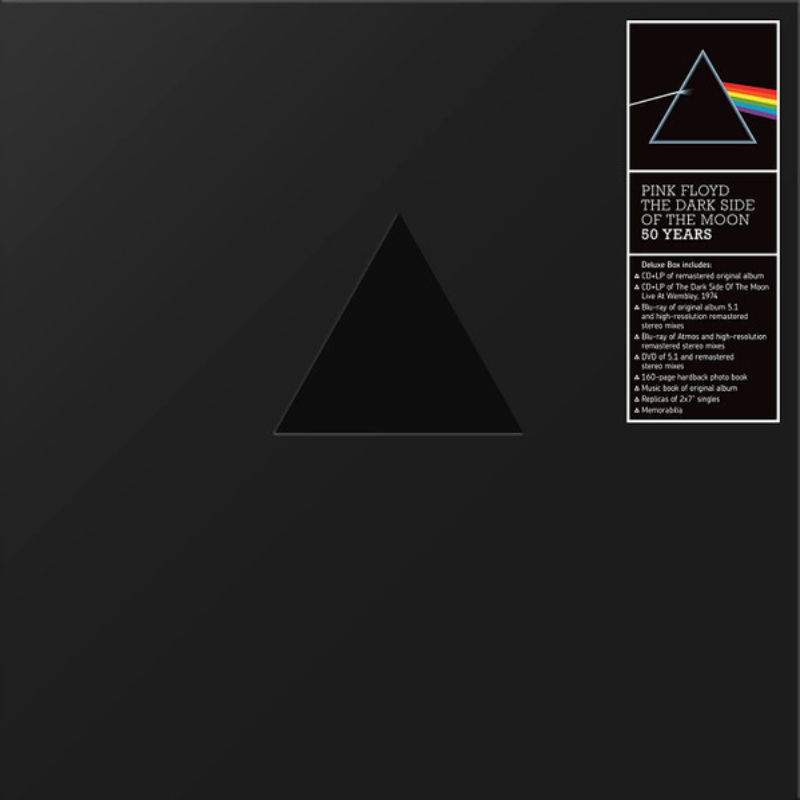 Сборники Pink Floyd Records PINK FLOYD - Dark Side Of The Moon (50Th Anniversary) (2LP+2CD+2BR+DVD+2LP7