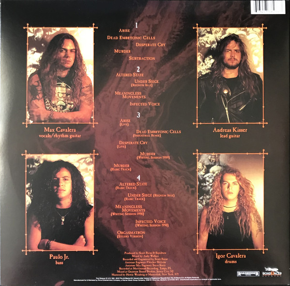 Рок WM Sepultura Arise (180 Gram/Gatefold) - фото 2