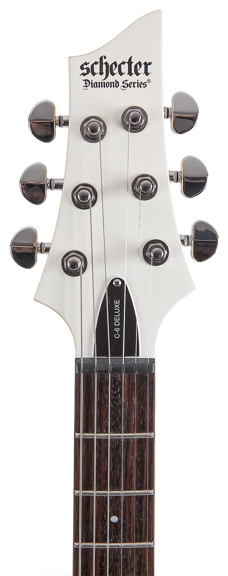 Электрогитары Schecter C-6 Deluxe SWHT, цвет белый, размер Jumbo - фото 2