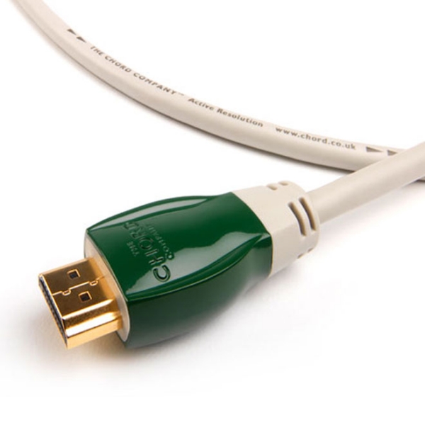HDMI кабели Chord Company HDMI V2 Active Resolution 0.75m hdmi кабели chord company shawline hdmi aoc 2 0 4k 18gbps 10m