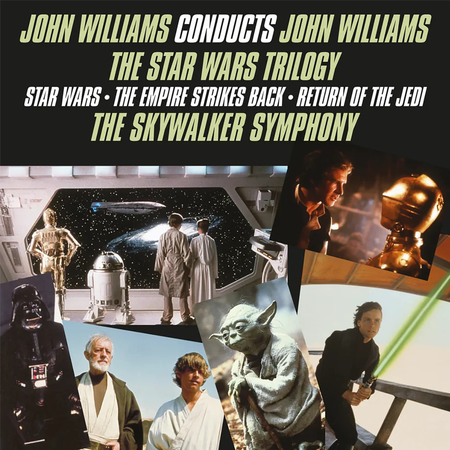 Классика Music On Vinyl OST - The Star Wars Trilogy (John Williams) (Limited Numbered Edition, Translucent Green Vinyl 2LP)