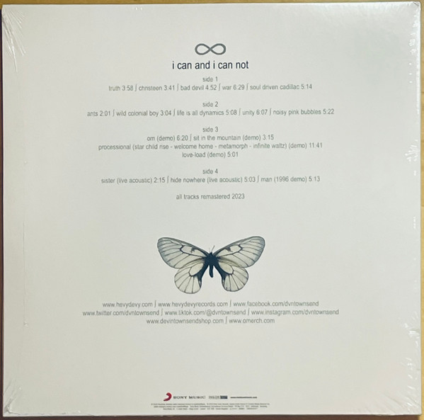 Металл Sony Music Devin Townsend - Infinity (Black Vinyl 2LP) - фото 2