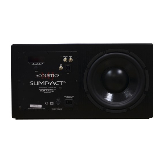 Сабвуферы активные MJ Acoustics Slimpact 10 black ash сабвуферы активные mj acoustics slimpact 10 light oak