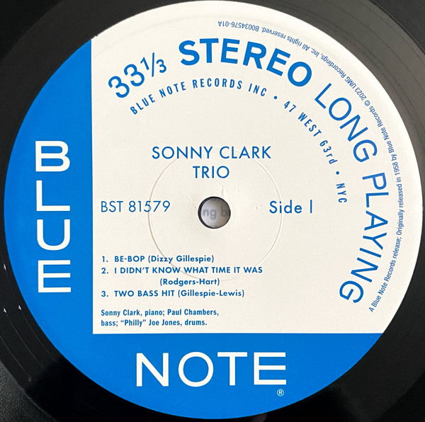 Джаз Universal (Aus) Clark, Sonny - Trio (Tone Poet) (180 Gram Black Vinyl LP) - фото 2