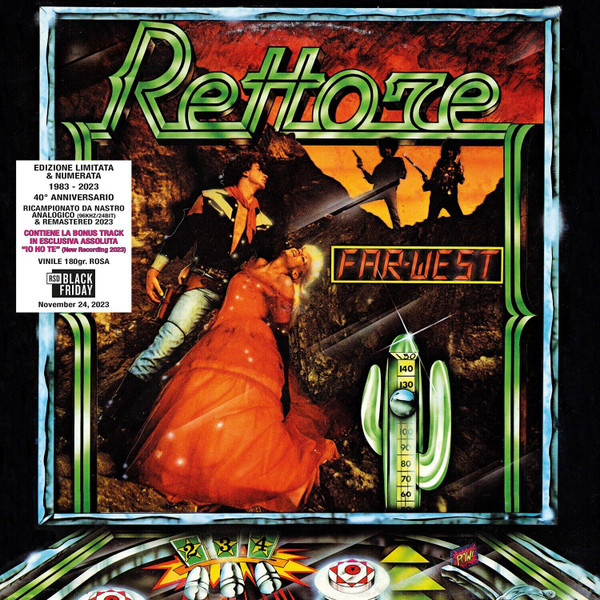 Рок Warner Music Donatella Rettore - Far West (Black Vinyl LP) поп warner music duran duran carnival rio rsd 2023 release pink