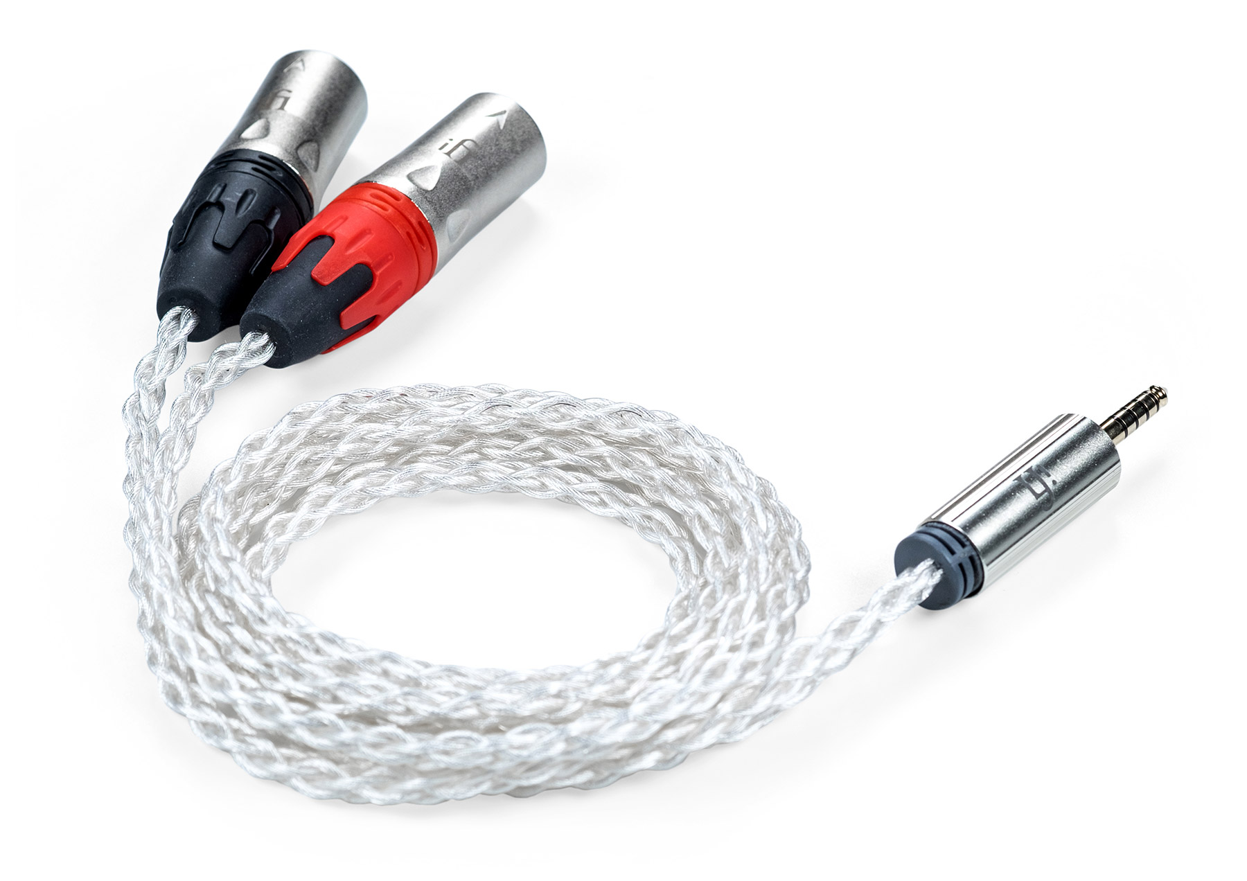 Кабели межблочные аудио iFi Audio 4.4mm to XLR Cable, цвет белый - фото 5