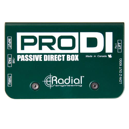 Директ боксы Radial ProDI директ боксы radial jdi stereo