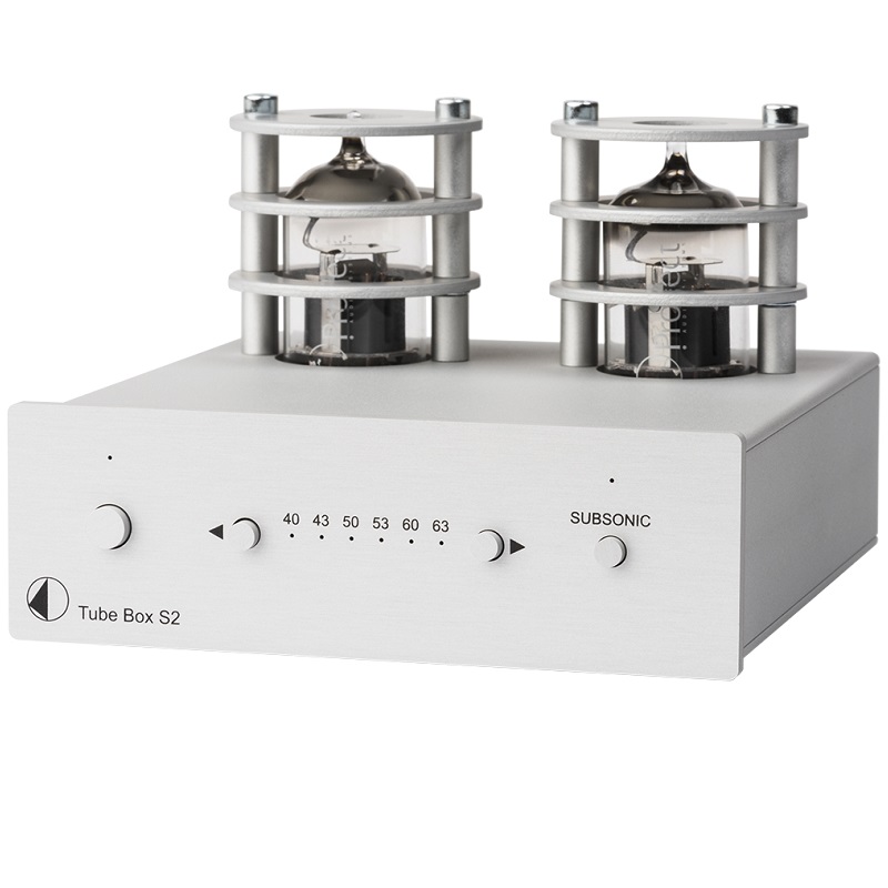 Ламповые фонокорректоры Pro-Ject TUBE BOX S2 silver