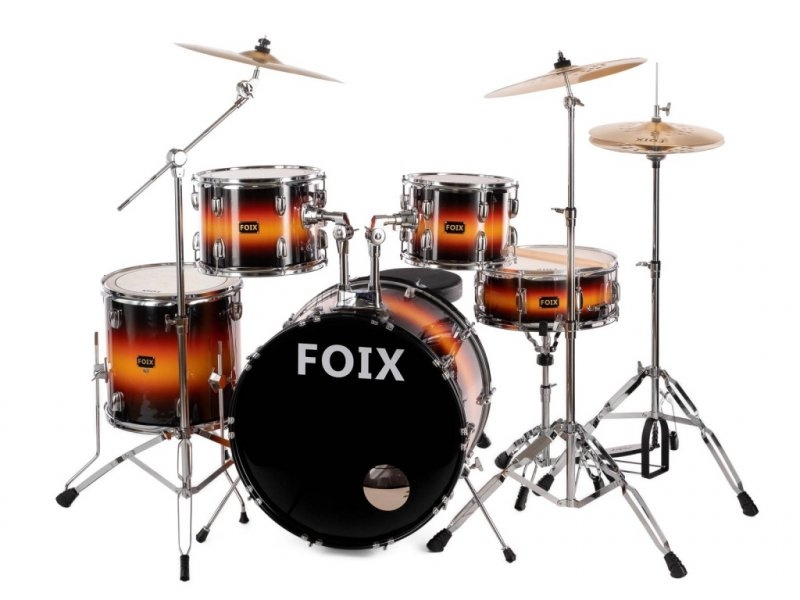 Акустические ударные установки Foix LH-21H22 10 дюймовый барабан практика pad с барабанные палочки сумка для обучения