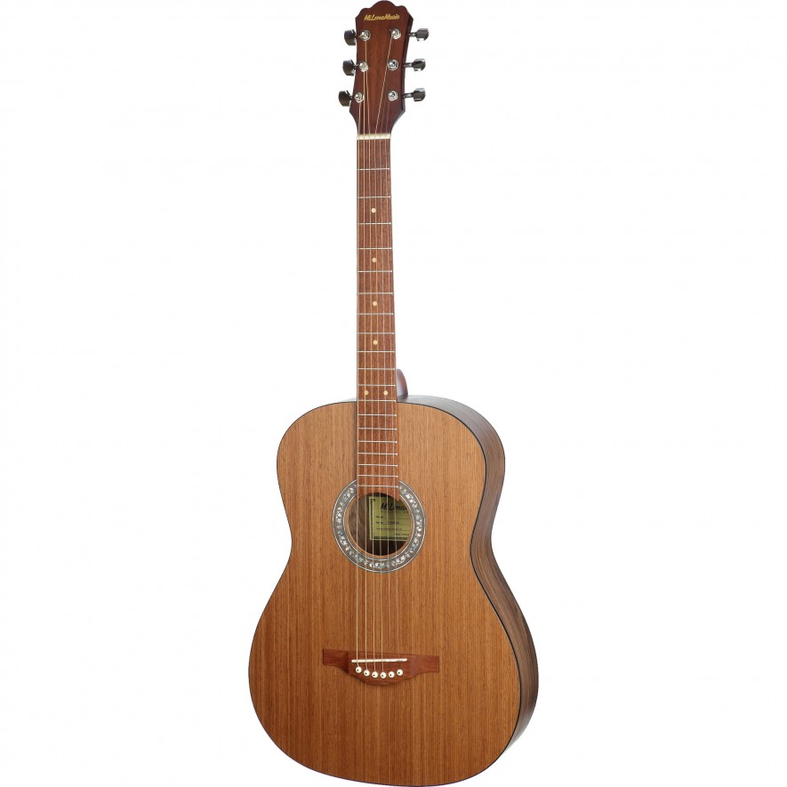 Акустические гитары MiLena Music ML-F3-NUT держатель ремня на гриф music life 20 х 1 5 см коричневый
