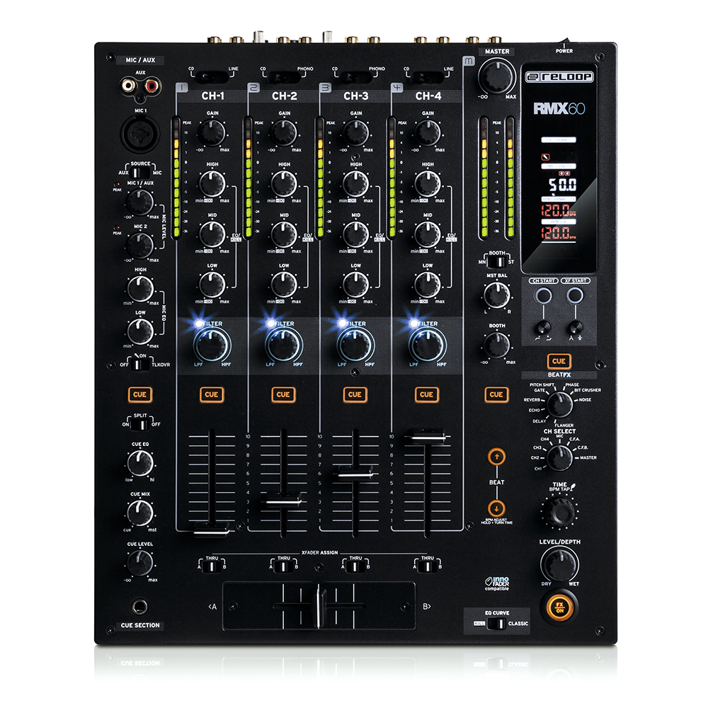 DJ-микшеры и оборудование Reloop RMX-60 Digital виниловый проигрыватель reloop turn 3 mk2