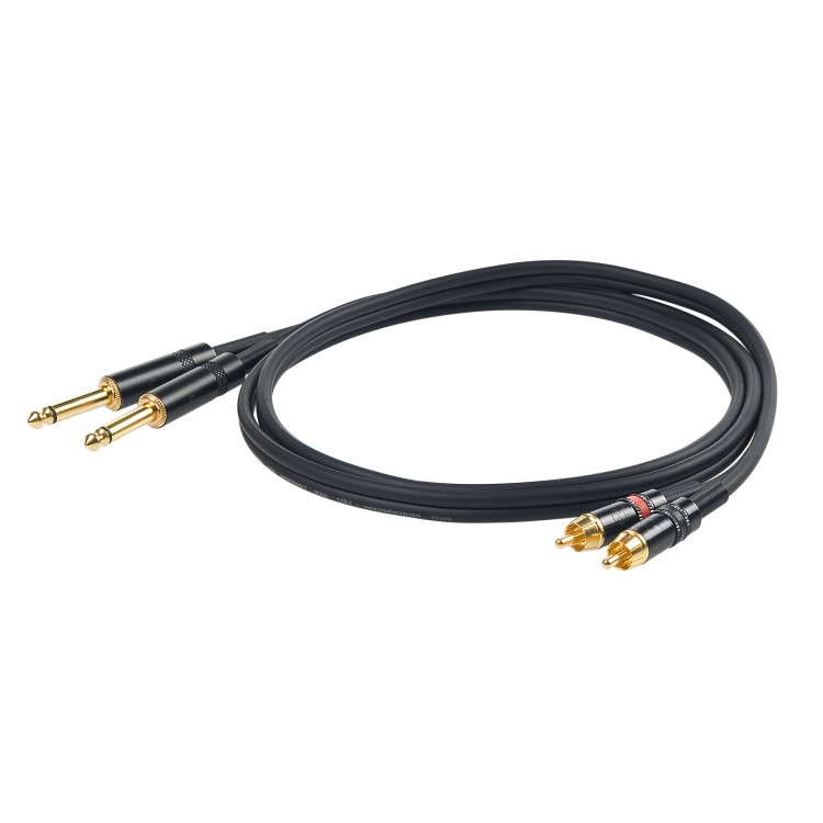 Кабели с разъемами Proel CHLP310LU5 кабель аудио choetech aux006 usb c 3 5мм mini jack male 1м
