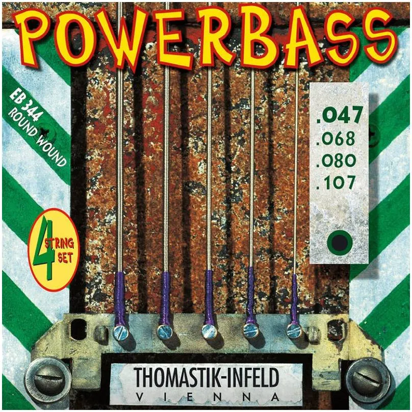 Струны Thomastik EB344 Power Bass струны mark bass groove series mb5gvnp45130ls