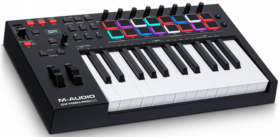MIDI клавиатуры M-Audio Oxygen Pro 25 midi клавиатуры l audio pandaminic