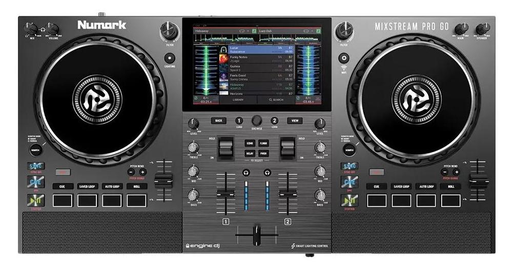 DJ станции, комплекты, контроллеры Numark Mixstream Pro Go dj станции комплекты контроллеры numark ns4fx
