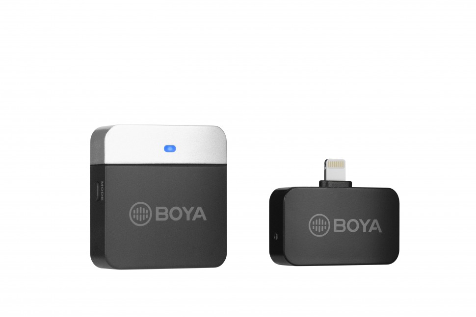 USB микрофоны, Броадкаст-системы Boya BY-M1LV-D радиосистема boya by m1lv u type c