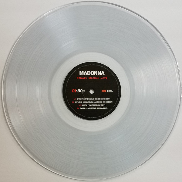 Рок Warner Music MADONNA - FINALLY ENOUGH LOVE - CLEAR VINYL (LP) - фото 2