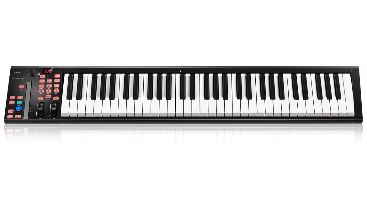 MIDI клавиатуры iCON iKeyboard 6X Black midi клавиатуры icon ikeyboard 5nano black