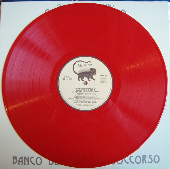 Рок Magic Of Vinyl Banco Del Mutuo Soccorso - Garofano Rosso (Coloured Vinyl LP) - фото 3