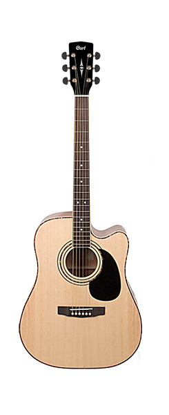 Электроакустические гитары Cort AD880CE-NAT акустический струнный инструмент 3 преобразователи piezo pickup system пикап 6 35 jack для гитары мандолины ukulele