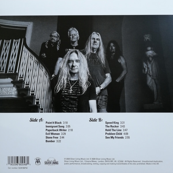 Металл Universal US Saxon - Inspirations (Black Vinyl LP) - фото 3