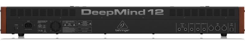 Синтезаторы Behringer DeepMind 12, цвет черный/темно - коричневое дерево - фото 2