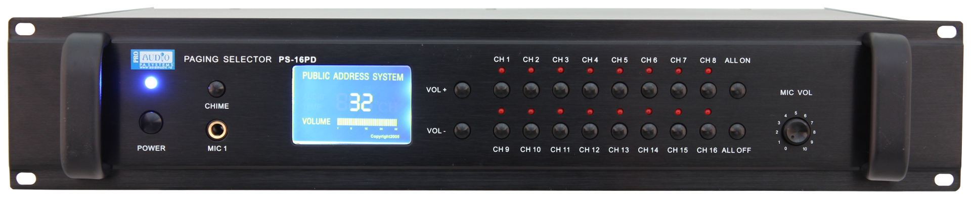 Распределение и обработка Proaudio PS-16PD микрофоны для тв и радио proaudio tm 60