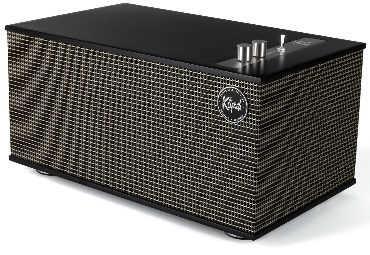Беспроводная Hi-Fi акустика Klipsch The Three II Matte Black проигрыватель виниловых дисков ritmix lp 380b black wood