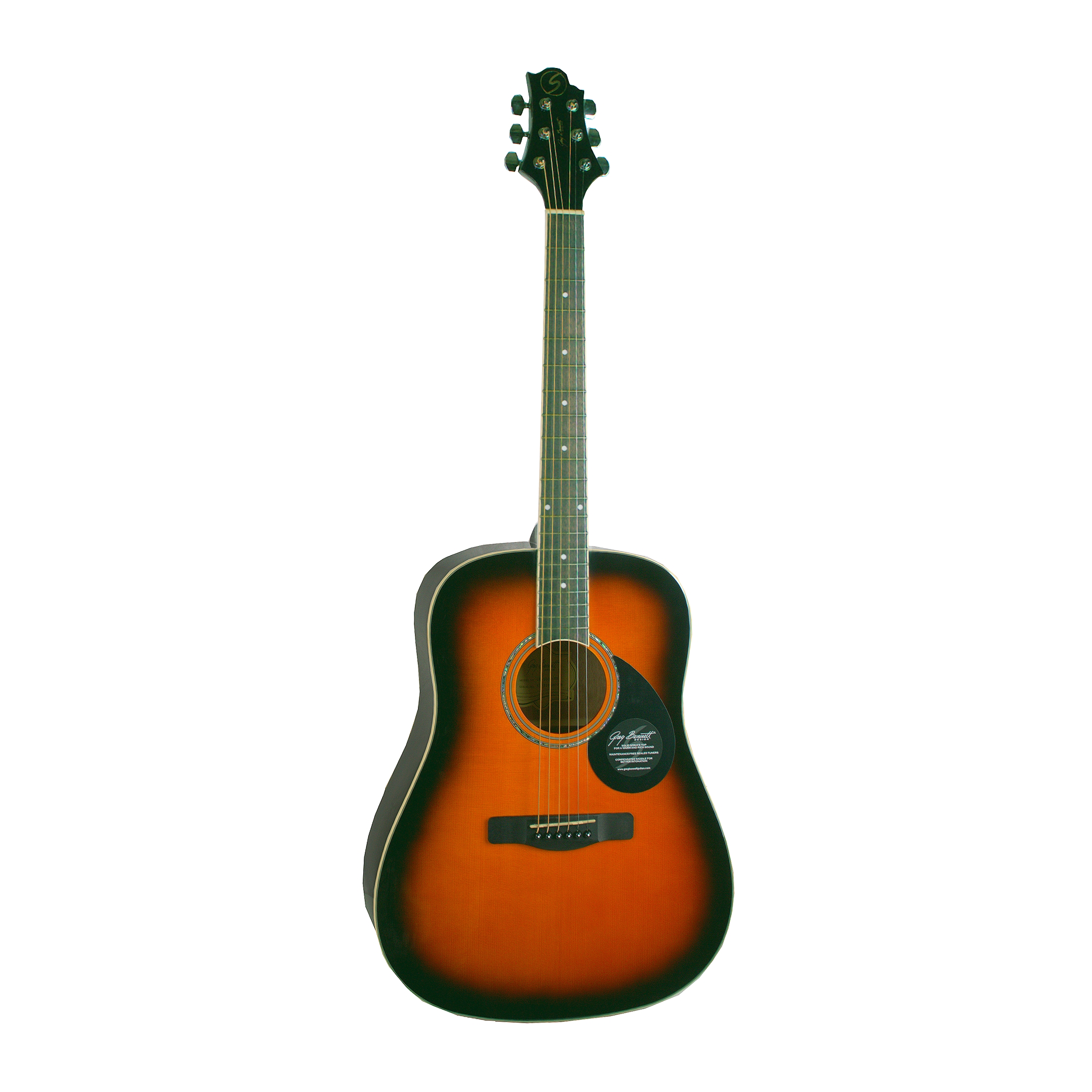 Акустические гитары Greg Bennett GD100S/VS lp duster bennett 12 db s outline 298651