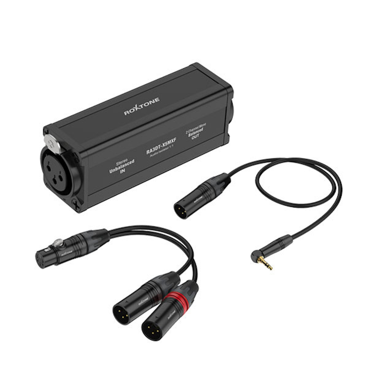Директ боксы Roxtone RA3DT-X5MXF кабель аудио choetech aux006 usb c 3 5мм mini jack male 1м