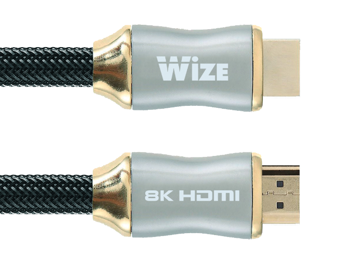 HDMI кабели Wize WAVC-HDMI8K-5M передвижные шкафы и стойки wize pro w32u100r rd