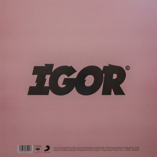 Хип-хоп Sony Tyler, The Creator, Igor (Black Vinyl/Gatefold) - фото 3