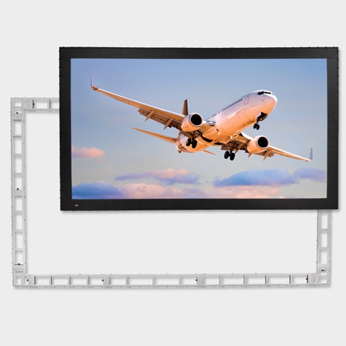 Полотна на люверсах Draper Stagescreen 1049/413" 514*914 BM1300 (black backed)