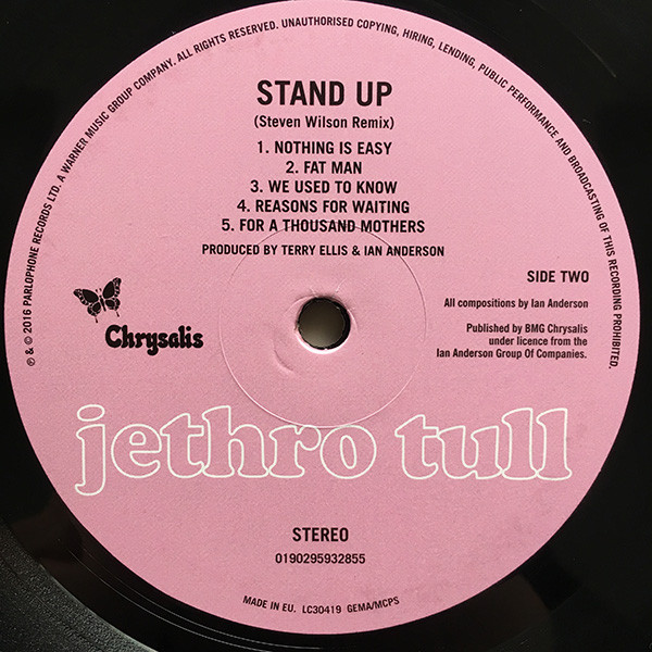 Рок PLG Jethro Tull Stand Up (180 Gram/Remastered/Gatefold with popup/+Booklet) - фото 8