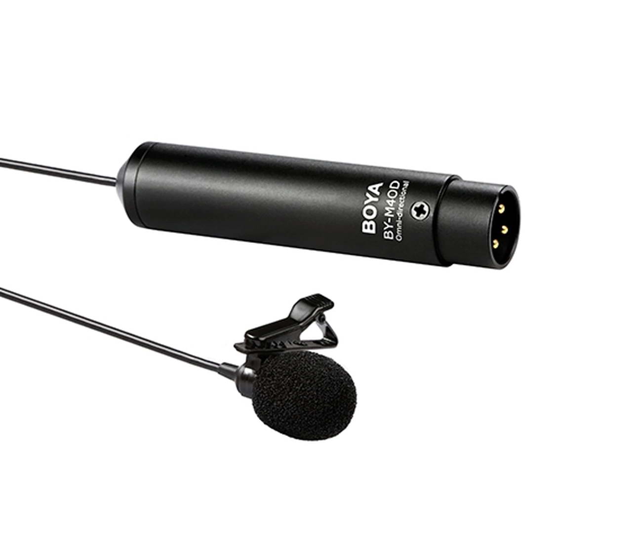 Петличные микрофоны Boya BY-M4OD boya всенаправленный одноголовочный lavalier lapel microphone mic