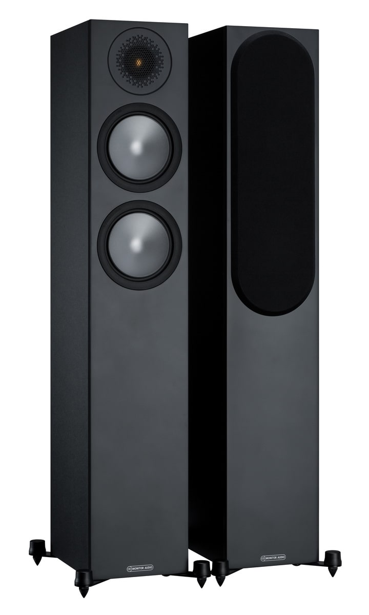 Напольная акустика Monitor Audio Bronze 200 (6G) Black сабвуферы активные polk audio monitor xt12 black