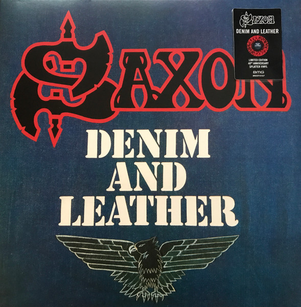 Металл Universal US Saxon - Denim And Leather (Coloured Vinyl LP)