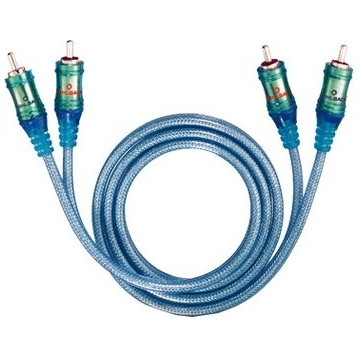 Кабели межблочные аудио Oehlbach Master Connect Ice blue RCA 5,0 m (92025) плата для установки разъемов xlr симметричной передачи сигналов simon