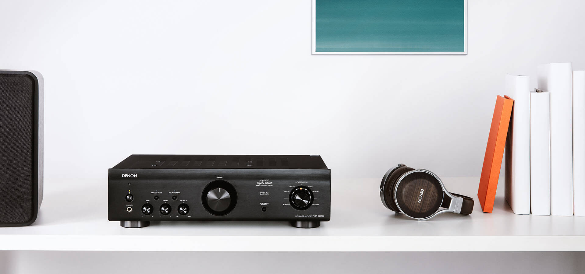 Интегральные стереоусилители Denon PMA-600NE Black, цвет черный - фото 4