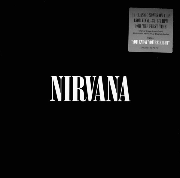 Рок UME (USM) Nirvana, Nirvana (1LP) рок umc geffen nirvana mtv logo unplugged in new york