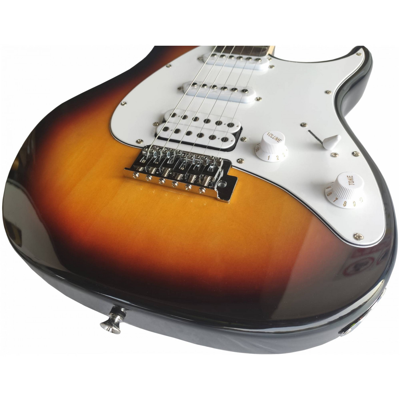 Электрогитары Peavey Raptor Plus SSH Sunburst, цвет коричневый - фото 2