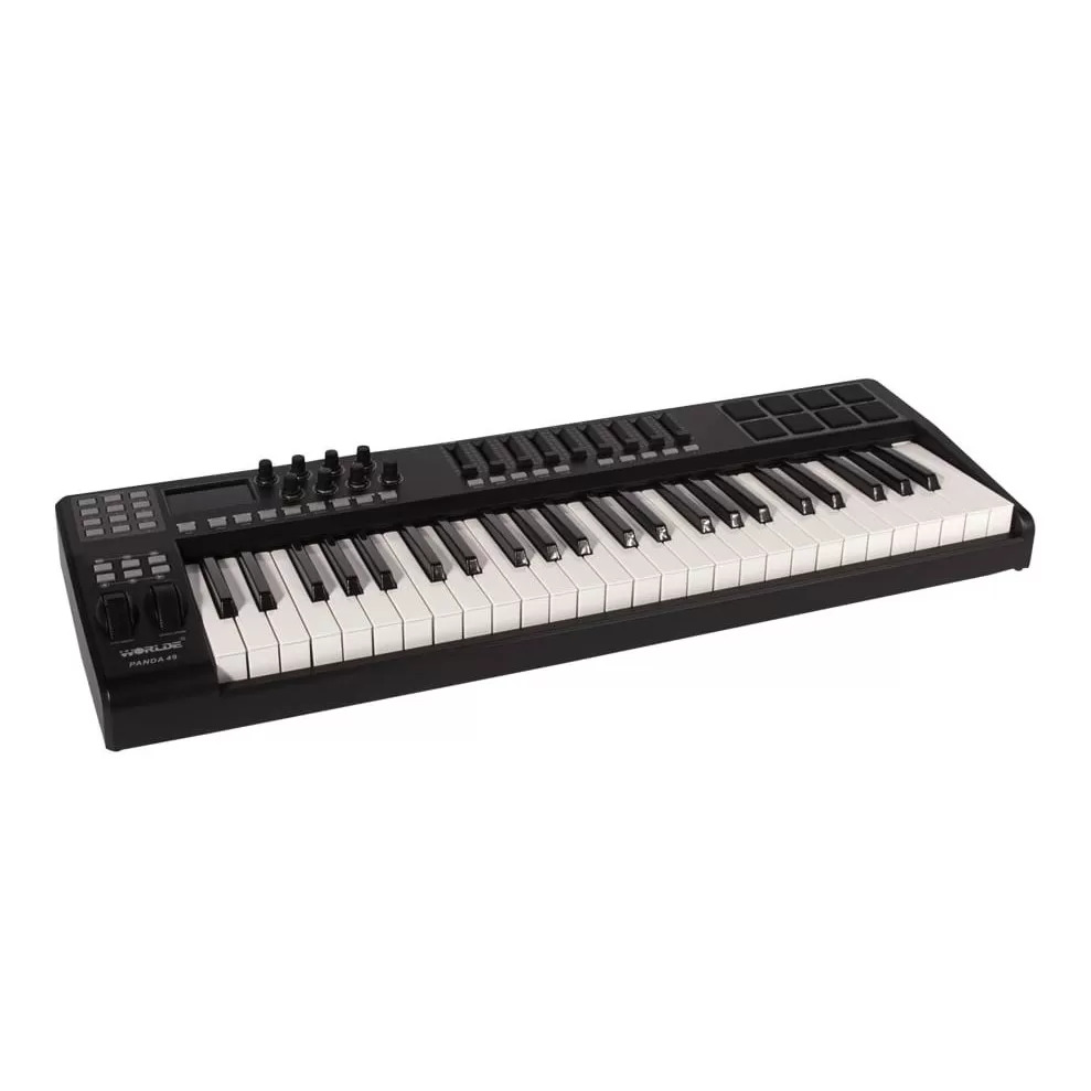 MIDI клавиатуры L Audio Panda-49C контроллер midi клавиатуры worlde panda с 25 клавишами и midi контроллер drum pad