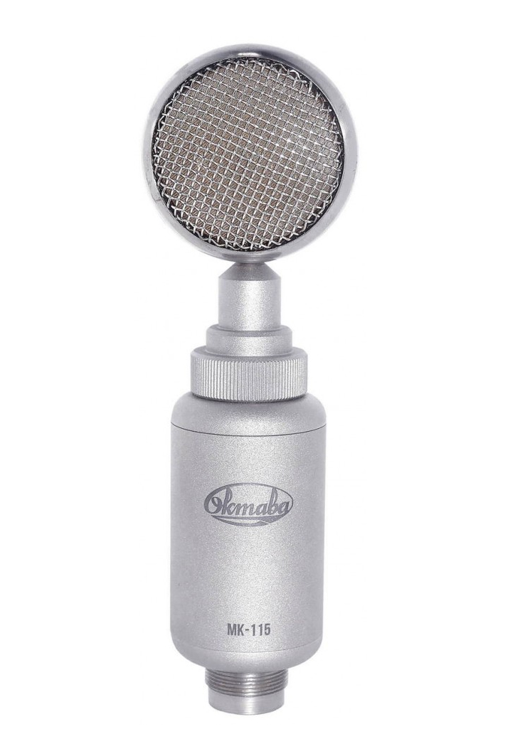 Студийные микрофоны Октава МК-115 (никель, в деревянном футляре) проводной конденсаторный микрофон аудио 3 5 мм студийный микрофон запись вокала ktv караоке микрофон с подставкой для пк телефона