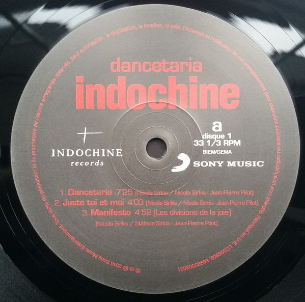 Рок Sony Indochine, Dancetaria (180 Gram/Remastered) - фото 6