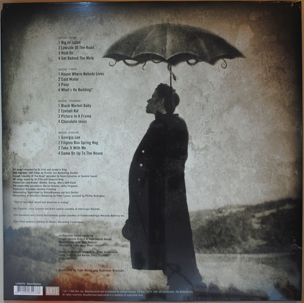 Блюз IAO Tom Waits - Mule Variations (Black Vinyl 2LP) - фото 3