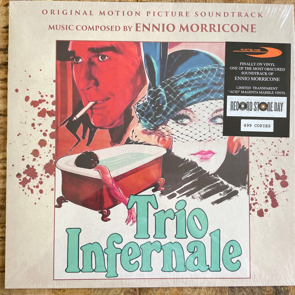 Саундтрек IAO Саундтрек - Trio Infernale (Ennio Morricone) (Coloured Vinyl LP) - фото 4