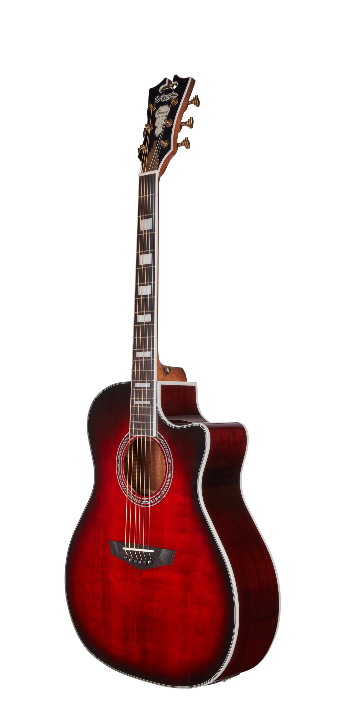Электроакустические гитары D'Angelico Premier Gramercy TBCB электроакустические гитары d angelico premier fulton ls ms 12 стр